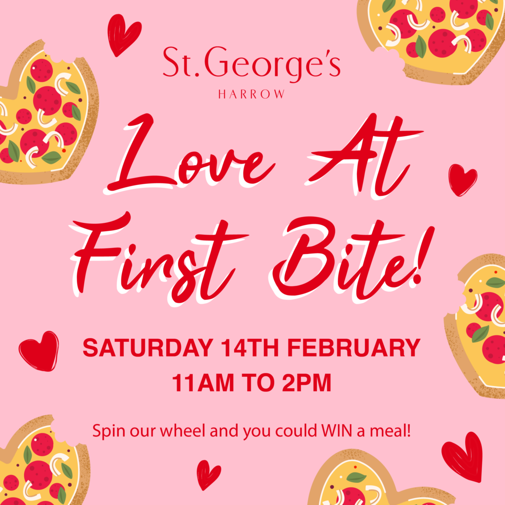 Love at First Bite event graphic